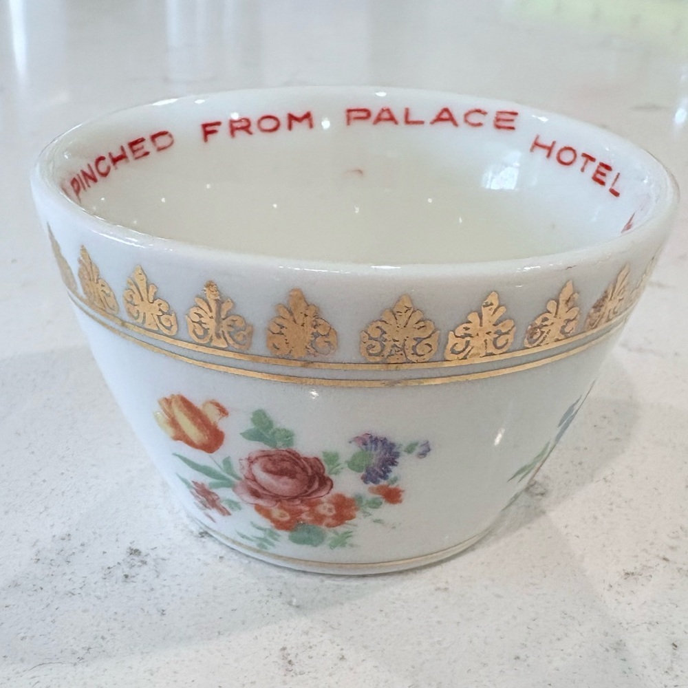 Antique Grife & Escobar porcelain  Mini bowl Barcelona, Spain, Palace, Hotel